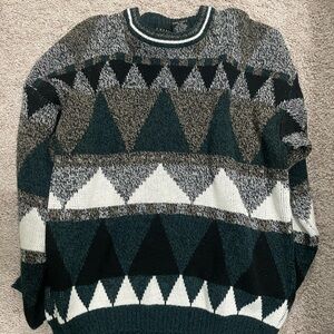 Vintage Patterned Sweater